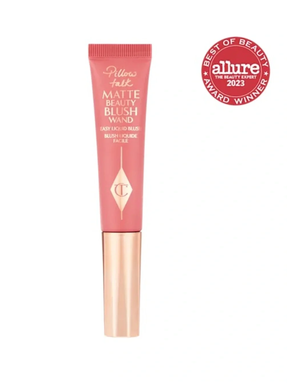 Charlotte Tilbury Matte Beauty Blush Wand in Pillow Talk